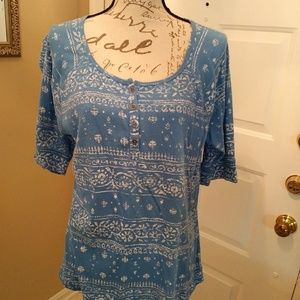 Sonoma Tops - SONOMA BLUE TOP Sonoma Tops - SONOMA BLUE TOP